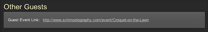 Share Your Event