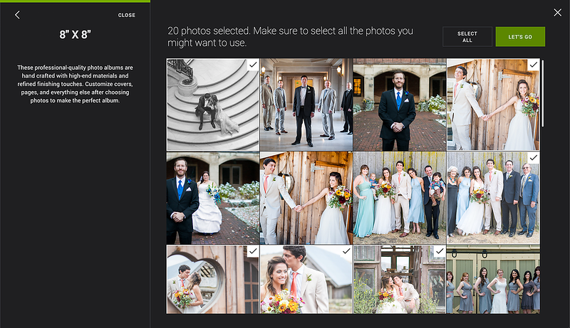 Photo album size: Create personalized photo albums in the size of your  choice